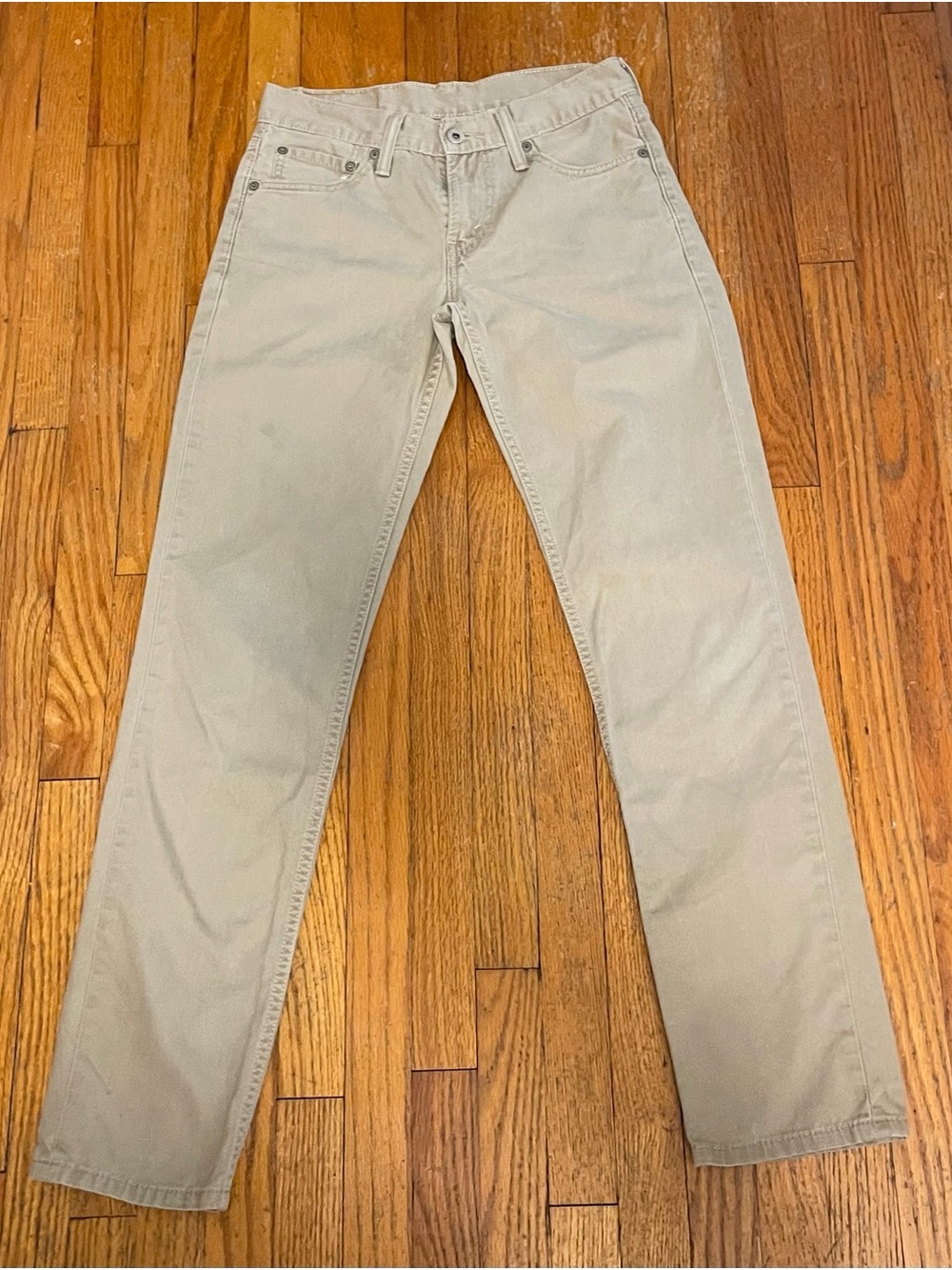 Levi's 511 Slim Straight Khaki Jeans